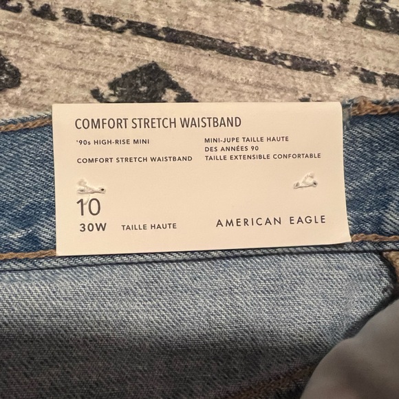 AE 90s HIGH RISE MINI SHORTS - Picture 4 of 5